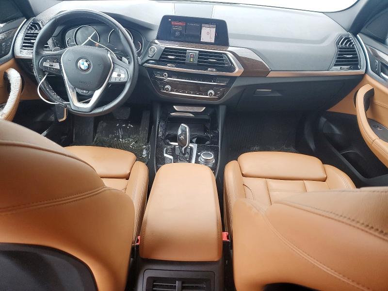 2021 BMW X3 VIN 5UXTY5C07M9G99242 COPART salvage auction — FRONT END, Salvage Title, sold $11,300 on 2026-07-14 (photo 8)