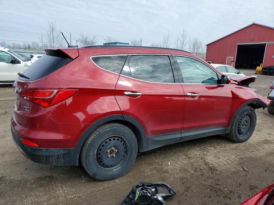 2015 Hyundai Santa fe VIN 5XYZUDLB8FG291074 COPART salvage auction — FRONT END, ON - PERMIT SALVAGE, sold $1,750 on 2026-07-28 (photo 3)