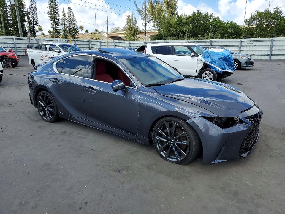 2023 Lexus Is VIN JTHGZ1B23P5071004 COPART salvage auction — MECHANICAL, Ca - Certificate Of Title (P), sold $19,800 on 2026-07-08 (photo 4)