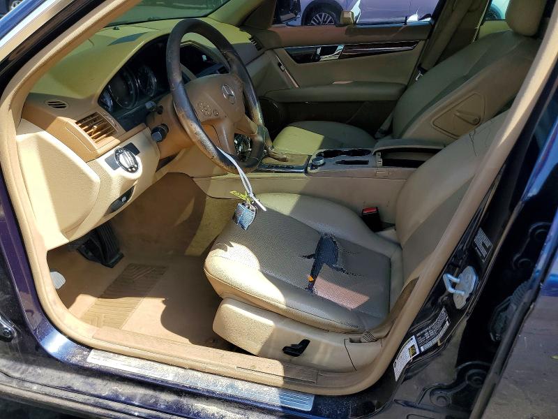 2008 Mercedes-benz C-klasse VIN WDDGF54X48F041358 COPART salvage auction — FRONT END, Fl - Cert Of Title Slvg Rebuildable, sold $375 on 2026-08-17 (photo 7)