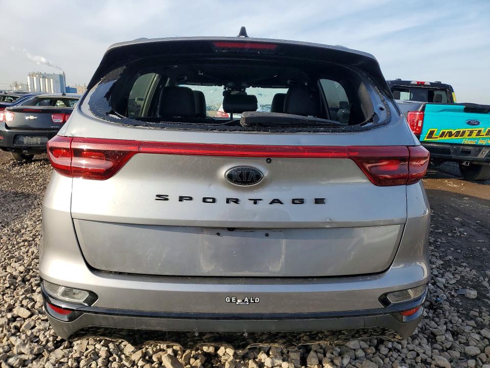 2021 Kia Sportage VIN KNDP63AC3M7866859 COPART salvage auction — HAIL, Il - Salvage Certificate, sold $3,950 on 2026-07-31 (photo 6)