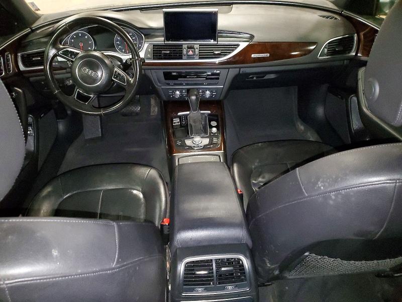 2016 Audi A6 VIN WAUFGAFC4GN025250 COPART salvage auction — WATER/FLOOD, MI - CERT OF TITLE-SALVAGE FLOOD, sold $3,009 on 2026-07-28 (photo 8)