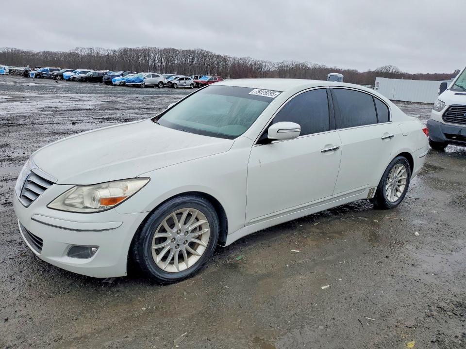 2009 Hyundai Genesis VIN KMHGC46E09U061026 COPART salvage auction — FRONT END, Co - Bill Of Sale-Parts Only, sold $1,150 on 2026-07-15 (photo 1)