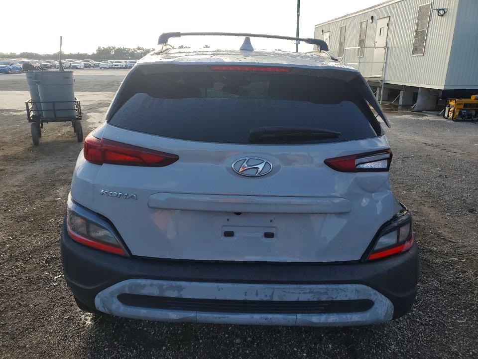 2022 Hyundai Kona VIN KM8K62AB6NU870429 COPART salvage auction — FRONT END, Fl - Certificate Of Title, sold $2,750 on 2026-07-29 (photo 6)
