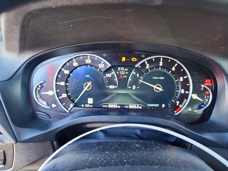 2019 BMW X3 VIN 5UXTR9C59KLP84919 COPART salvage auction — FRONT END, Ct - Cert Of Title-Salvage, sold $10,800 on 2026-07-10 (photo 9)