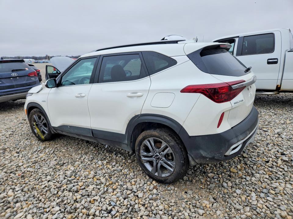 2023 Kia Seltos VIN KNDEUCAA3P7466042 COPART salvage auction — FRONT END, Mi - Scrap Certificate Of Title, sold $2,200 on 2026-07-16 (photo 2)