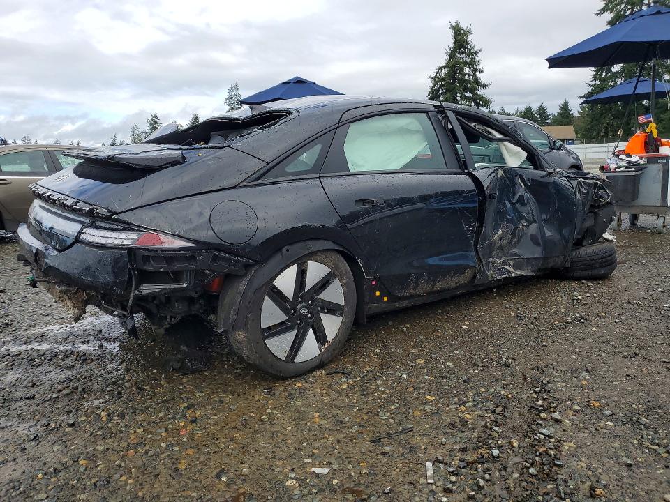 2024 Hyundai Ioniq 6 VIN KMHM24AA8RA071802 COPART salvage auction — ROLLOVER, Wa - Bill Of Sale, sold $1,300 on 2026-07-31 (photo 3)