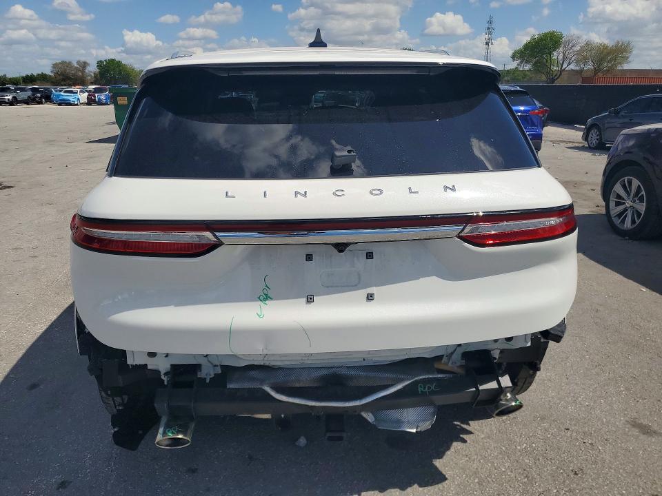 2022 Lincoln Corsair VIN 5LMCJ2C96NUL17404 COPART salvage auction — REAR END, Salvage Title, sold $7,100 on 2026-07-15 (photo 6)