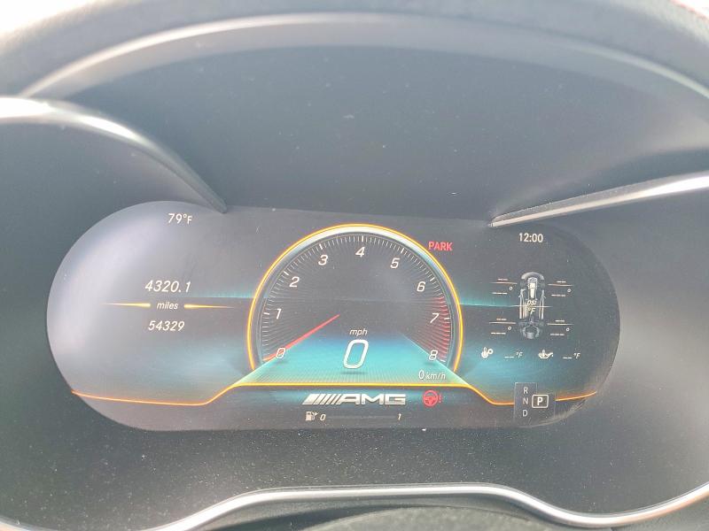 2023 Mercedes-benz C-klasse VIN W1KWJ6EB6PG118047 COPART salvage auction — FRONT END, Tx - Salvage Vehicle Title, sold $16,300 on 2026-07-30 (photo 9)