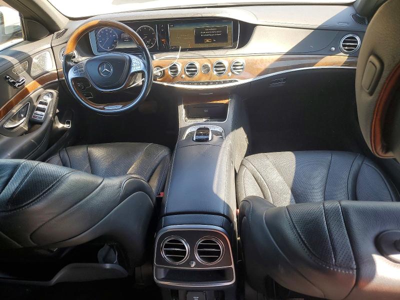 2015 Mercedes-benz S class VIN WDDUG8FB5FA160436 COPART salvage auction — FRONT END, Md - Cert Of Salvage-Abandoned, sold $5,900 on 2026-07-09 (photo 8)