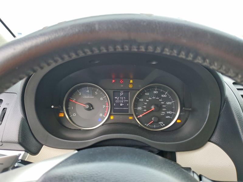2014 Subaru Xv VIN JF2GPAGC2E8219827 COPART salvage auction — NORMAL WEAR, Nj - Cert Of Title-Salvage, sold $1,000 on 2026-07-28 (photo 9)