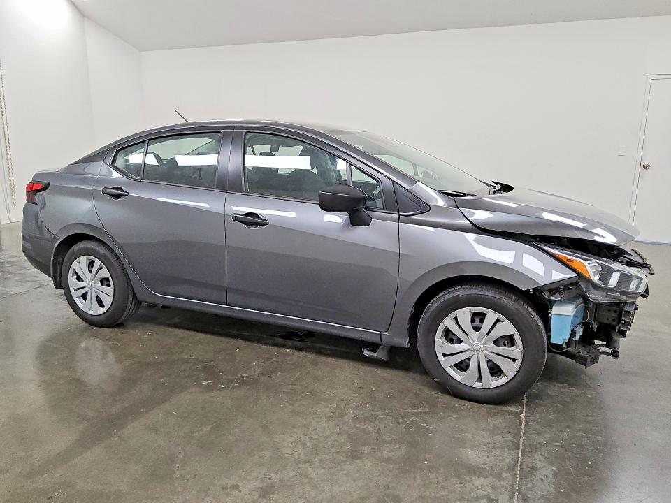 2024 Nissan Versa VIN 3N1CN8DVXRL845606 COPART salvage auction — FRONT END, TX - CERTIFICATE OF TITLE, sold $2,150 on 2026-07-09 (photo 4)