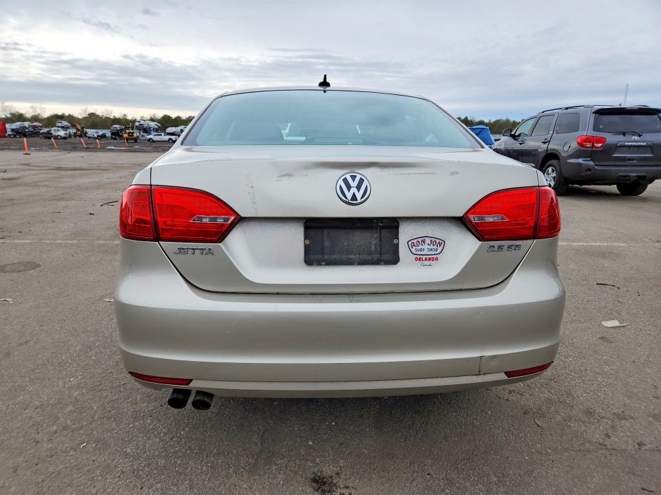 2012 Volkswagen Jetta VIN 3VWDP7AJ7CM455780 COPART salvage auction — FRONT END, Ny - Mv907A-Parts Only W/Lienholder, sold $400 on 2026-08-24 (photo 6)