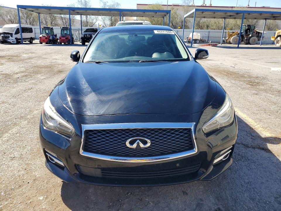 2017 Infiniti Q50 VIN JN1EV7AP6HM736959 COPART salvage auction — VANDALISM, Nv - Certificate Of Title, sold $1,200 on 2026-07-30 (photo 5)