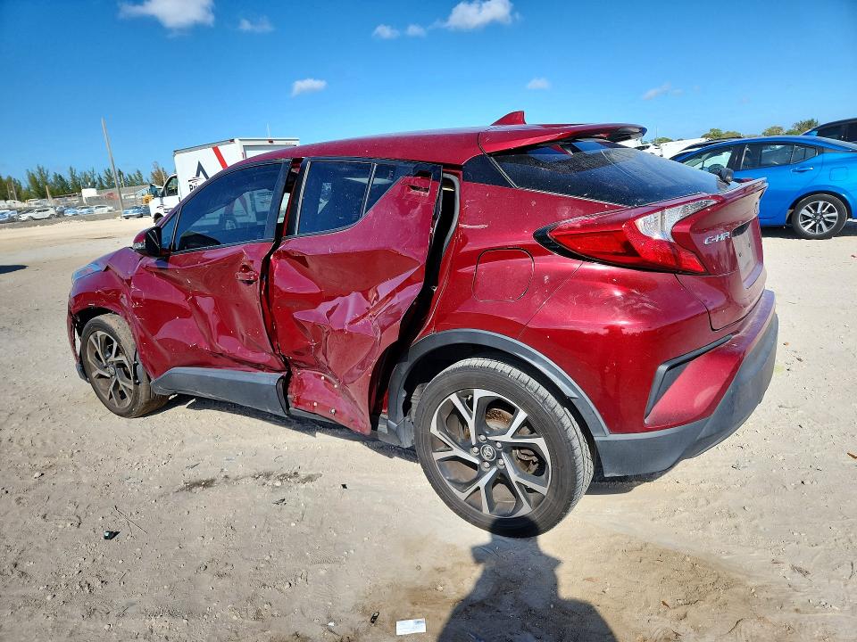 2018 Toyota C-hr VIN JTNKHMBXXJ1008164 COPART salvage auction — SIDE, Fl - Cert Of Title Slvg Rebuildable, sold $3,900 on 2026-08-01 (photo 2)