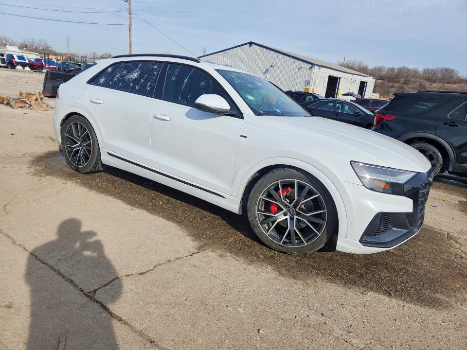 2019 Audi Q8 VIN WA1FVAF18KD007849 COPART salvage auction — HAIL, Il - Salvage Certificate, sold $13,200 on 2026-07-03 (photo 4)