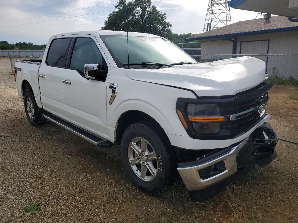 2024 Ford F-150 VIN 1FTFW3L84RKF25186 COPART salvage auction — FRONT END, CA - DIS/DLR/EXP ONLY CLEAN TITLE, sold $16,200 on 2026-07-09 (photo 4)