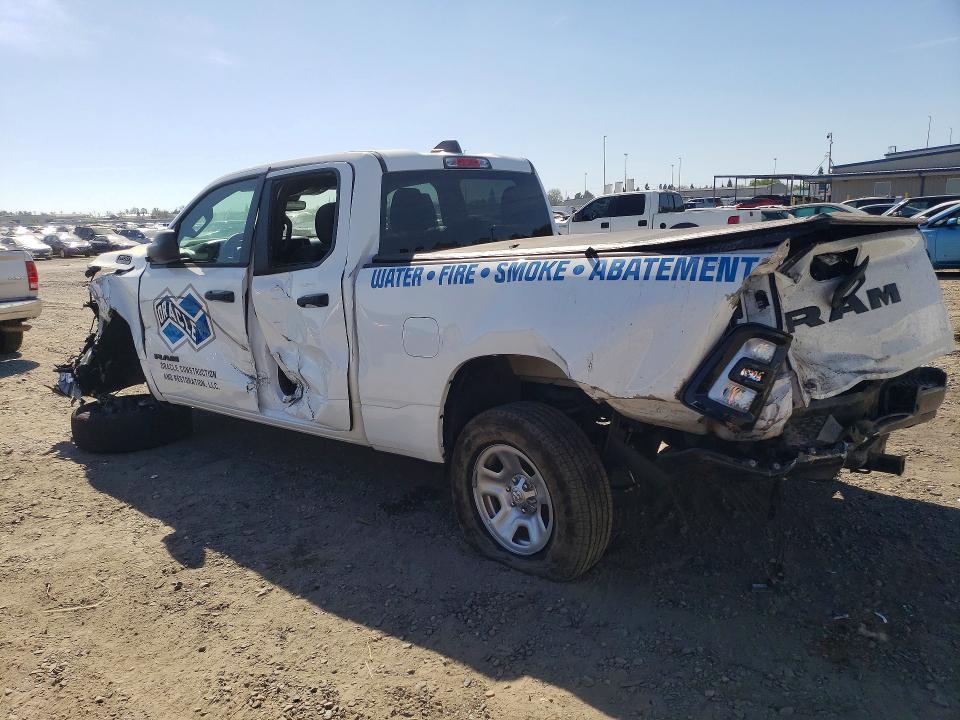 2025 Ram 1500 VIN 1C6SRECGXSN569875 COPART salvage auction — ALL OVER, Ca - Salvage Certificate, sold $4,850 on 2026-07-21 (photo 2)