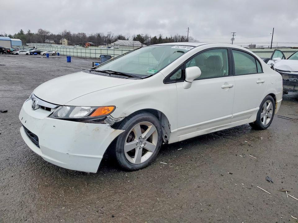 2008 Honda Civic VIN 2HGFA15908H516260 COPART salvage auction — FRONT END, Pa - Cert Of Salvage-R=Reconstructe (P), sold $500 on 2026-07-02 (photo 1)