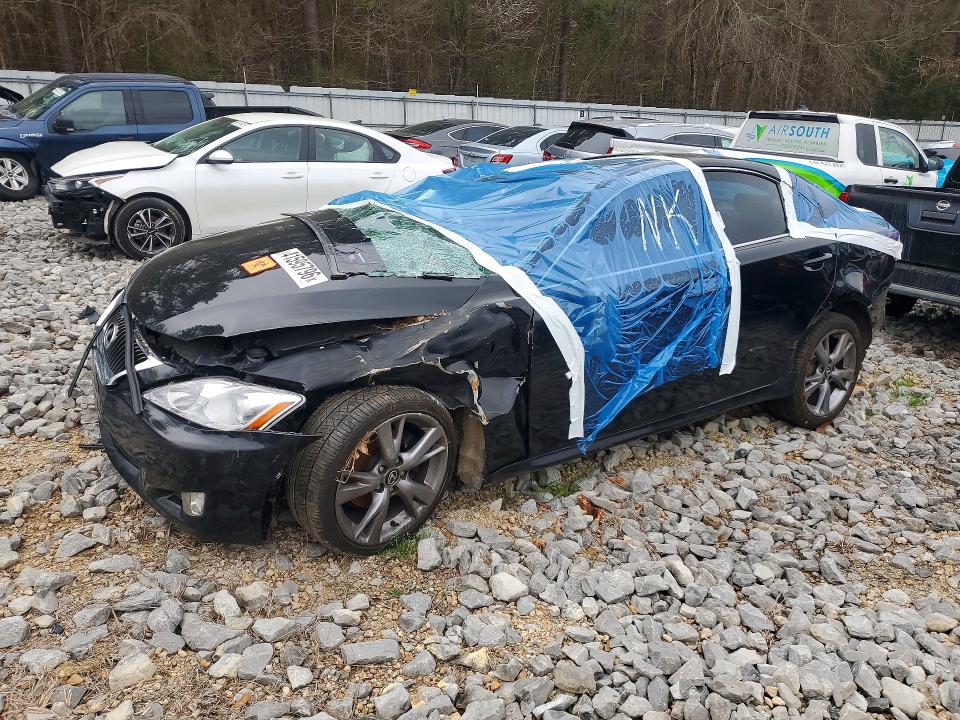 2009 Lexus Is 250 VIN JTHBK262092084747 COPART salvage auction — ROLLOVER, Ms - Cert Of Title-Salvaged, sold $650 on 2026-07-31 (photo 1)