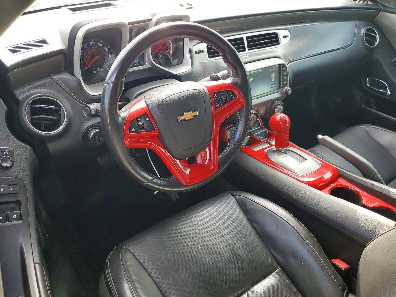 2014 Chevrolet Camaro VIN 2G1FC1E31E9147962 COPART salvage auction — SIDE, Tx - Salvage Vehicle Title, sold $2,650 on 2026-07-02 (photo 8)