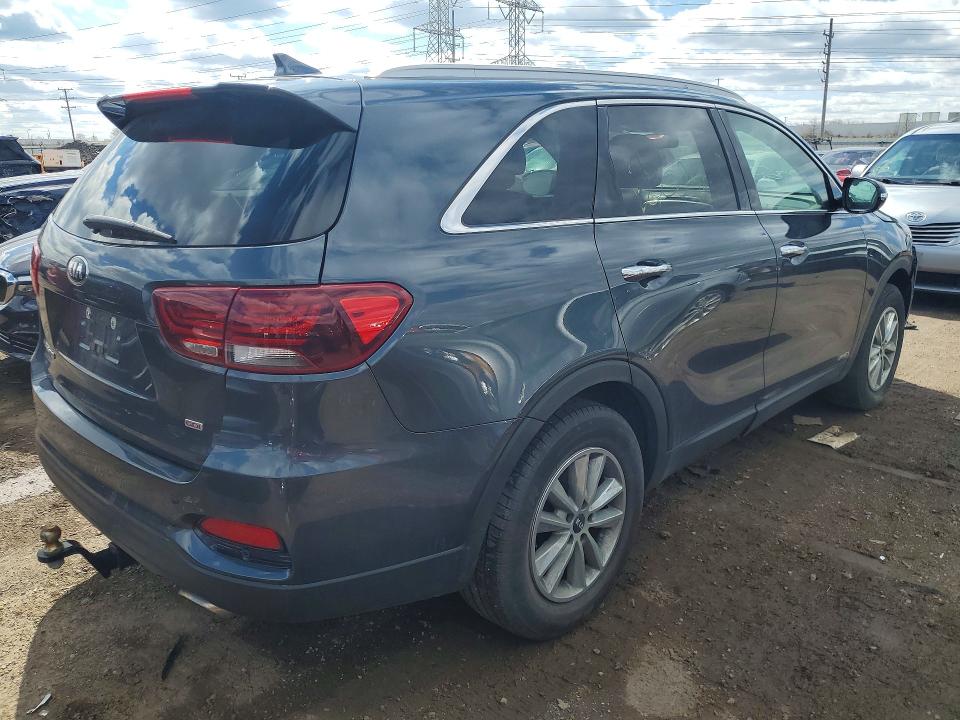 2019 Kia Sorento VIN 5XYPGDA39KG600295 COPART salvage auction — FRONT END, Il - Salvage Certificate, sold $3,600 on 2026-07-28 (photo 3)