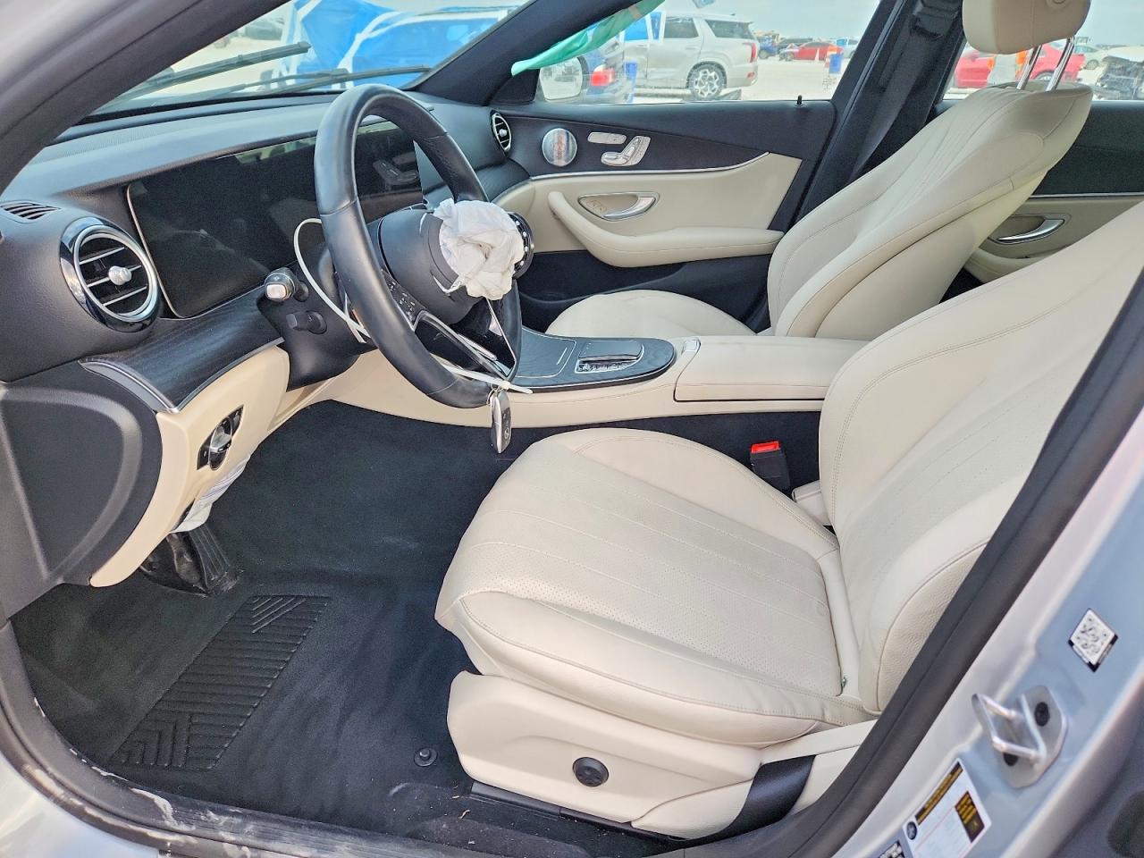 2021 Mercedes-Benz E-Class VIN W1KZF5KB7MA881979 COPART salvage auction — Front End, TX - SALVAGE VEHICLE TITLE, sold $15,599 on 2026-07-03 (photo 7)