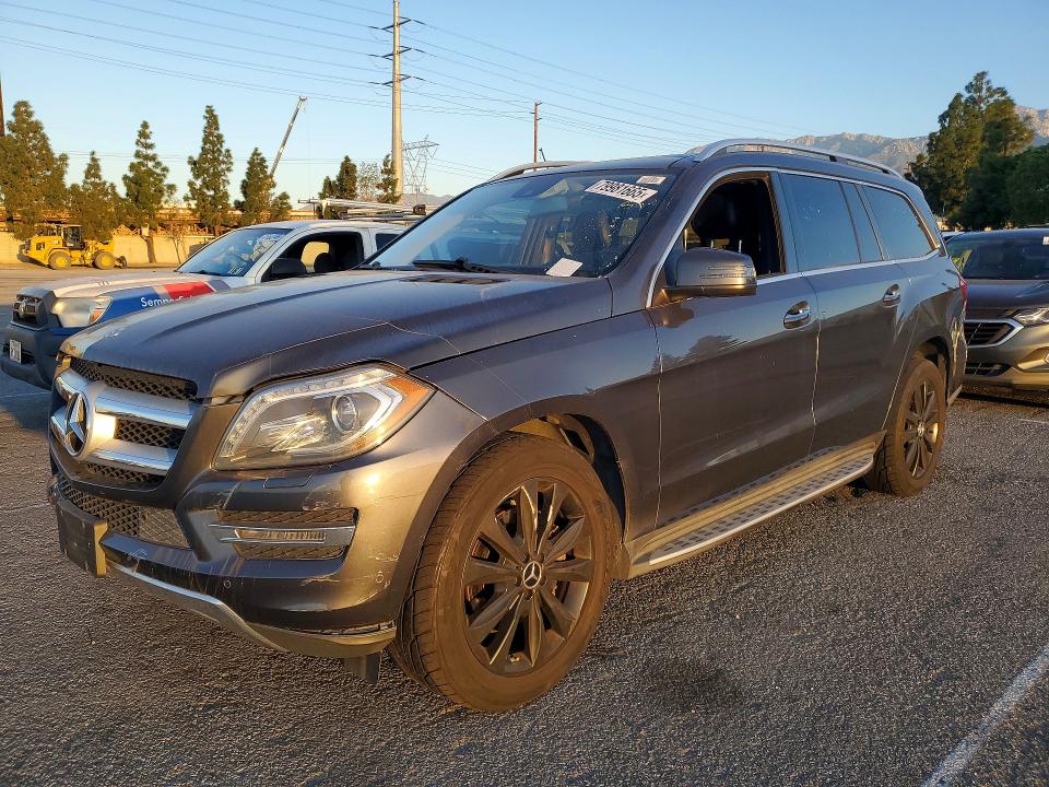 2016 Mercedes-benz GL VIN 4JGDF6EE7GA665985 COPART salvage auction — MINOR DENT/SCRATCHES, Ca - Dis/Dlr/Exp Only Clean Title, sold $3,400 on 2026-07-02 (photo 1)