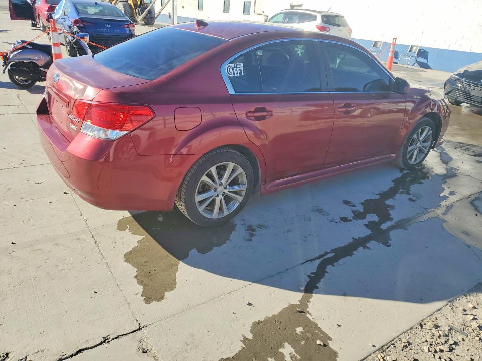 2014 Subaru LEGACY VIN 4S3BMBL64E3023862 COPART salvage auction — MECHANICAL, Id - Certificate Of Title, sold $125 on 2026-07-09 (photo 3)