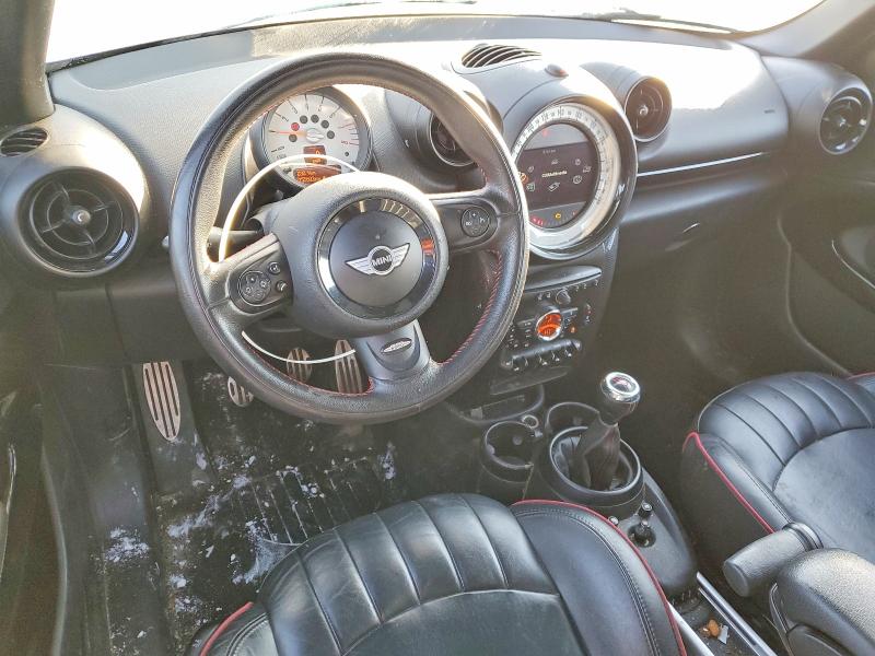 2014 Mini Cooper VIN WMWSS7C52EWN52345 COPART salvage auction — REAR END, Ab - Oop - Salvage, sold $2,900 on 2026-07-09 (photo 8)