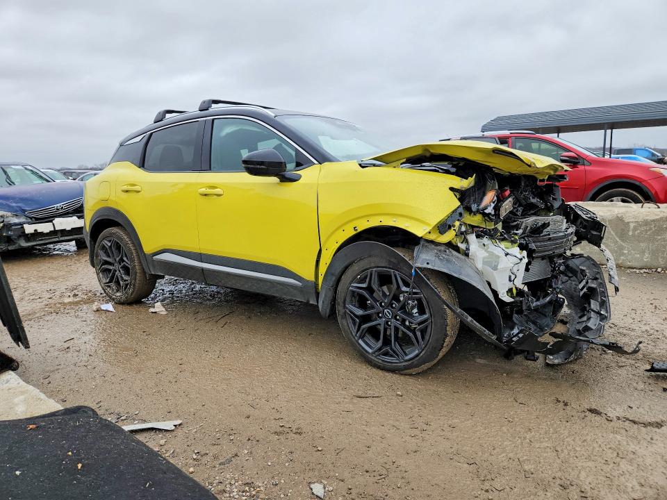 2025 Nissan Kicks VIN 3N8AP6DD5SL347110 COPART salvage auction — FRONT END, Ks - Cert Of Title-Salvage, sold $4,600 on 2026-07-09 (photo 4)