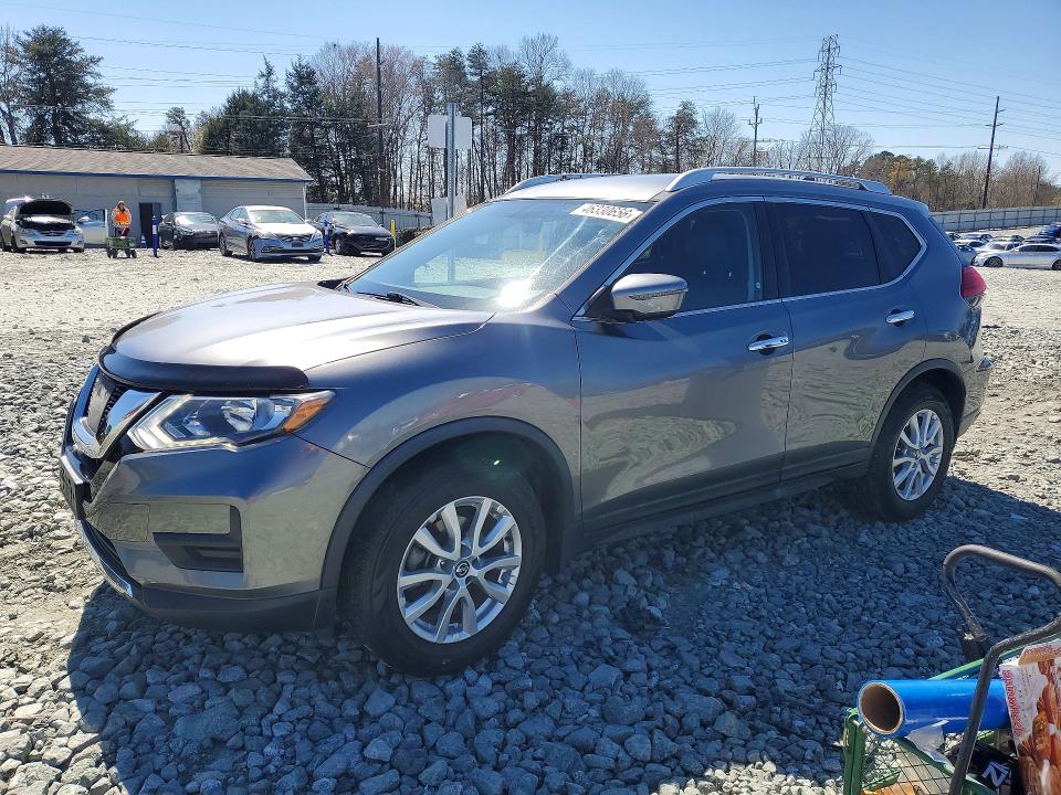 2017 Nissan Rogue VIN KNMAT2MV4HP597721 COPART salvage auction — SIDE, Nc - Salvage Certificate Of Title, sold $3,300 on 2026-07-08 (photo 1)