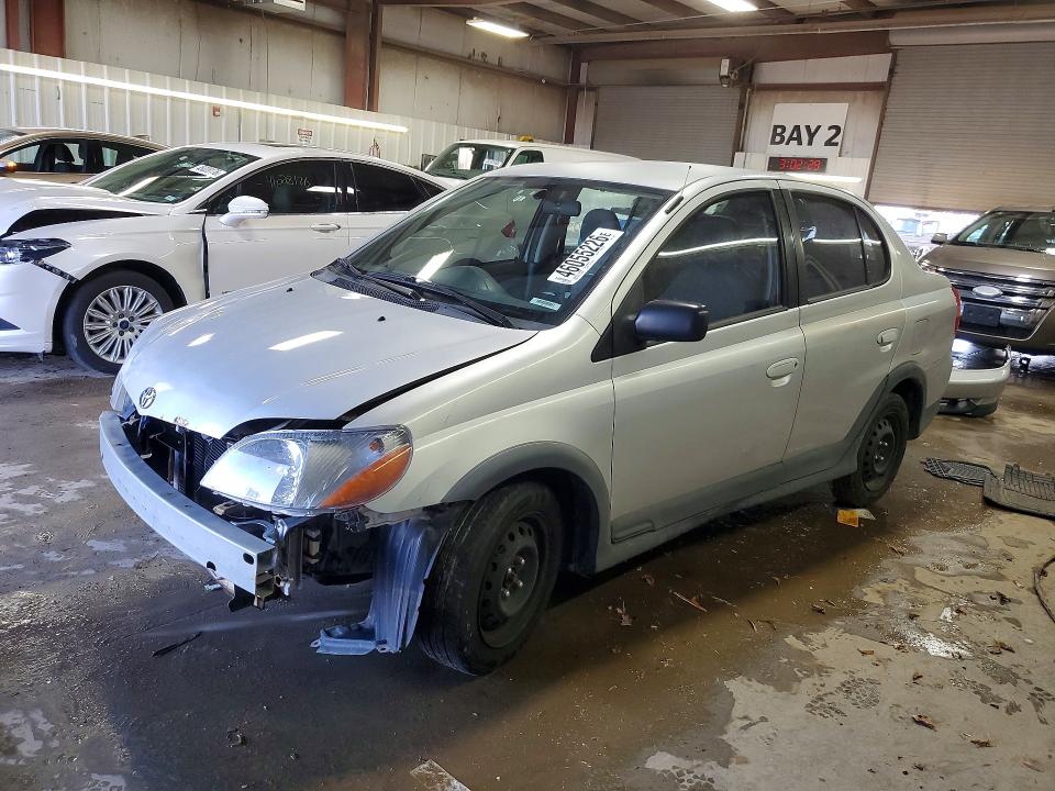 2001 Toyota Echo VIN JTDBT123710149522 COPART salvage auction — FRONT END, Il - Salvage Certificate, sold $250 on 2026-07-07 (photo 1)