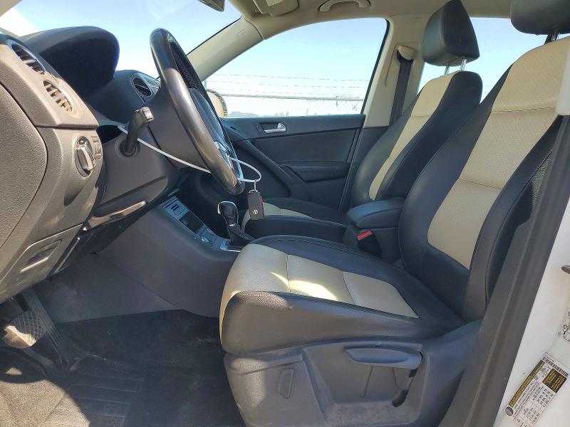 2016 Volkswagen Tiguan VIN WVGBV7AX3GW581561 COPART salvage auction — MECHANICAL, Or - Salvage Title Certificate, sold $200 on 2026-07-28 (photo 7)