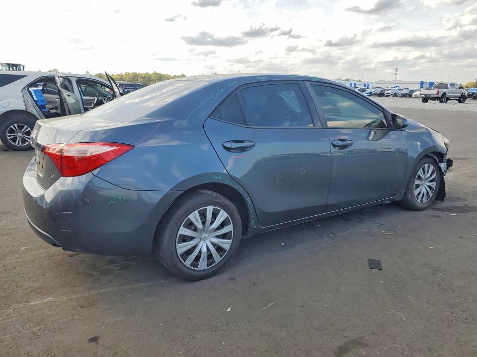 2017 Toyota VIN 5YFBURHE6HP693093 COPART salvage auction — FRONT END, Salvage Title, sold $2,900 on 2026-07-15 (photo 3)