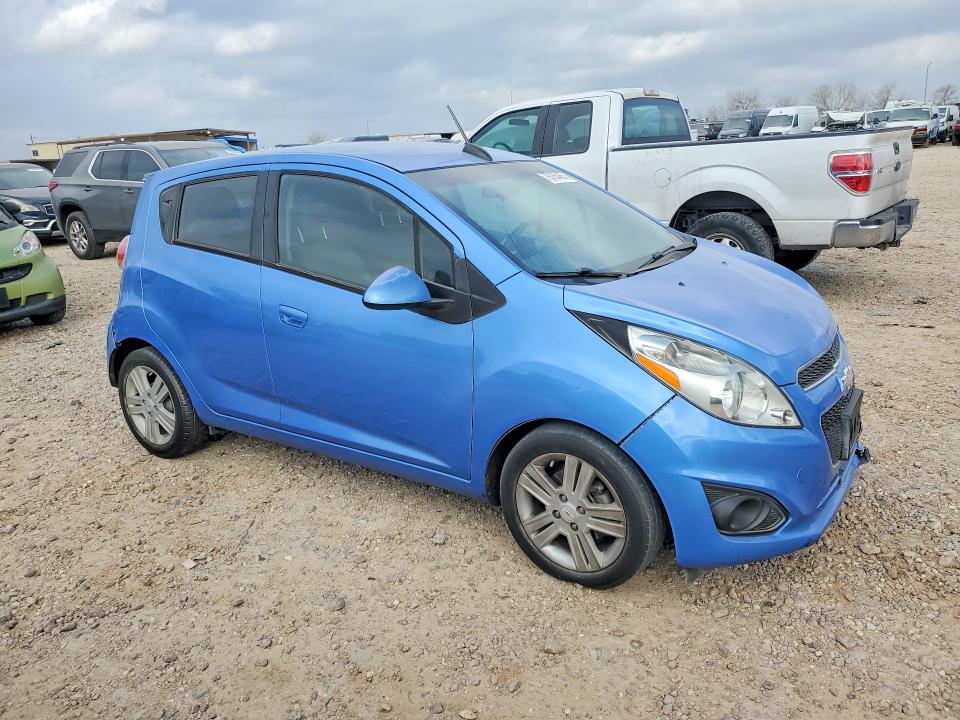 2015 Chevrolet Spark VIN KL8CB6S94FC743167 COPART salvage auction — FRONT END, Tx - Salvage Vehicle Title, sold $900 on 2026-07-02 (photo 4)