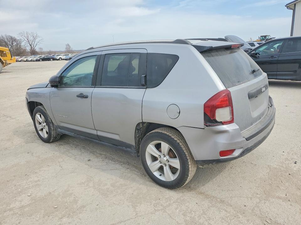 2014 Jeep Compass VIN 1C4NJCBB0FD110714 COPART salvage auction — FRONT END, Ia - Cert Of Title-Salvage Title, sold $1,950 on 2026-07-10 (photo 2)