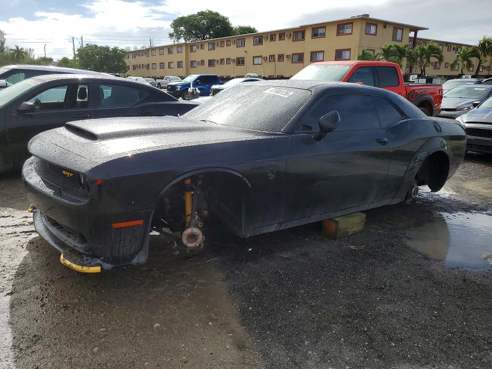 2023 Dodge Challenger VIN 2C3CDZL91PH100246 COPART salvage auction — VANDALISM, FL - CERT OF TITLE SLVG REBUILDABLE, sold $81,000 on 2026-07-02 (photo 1)