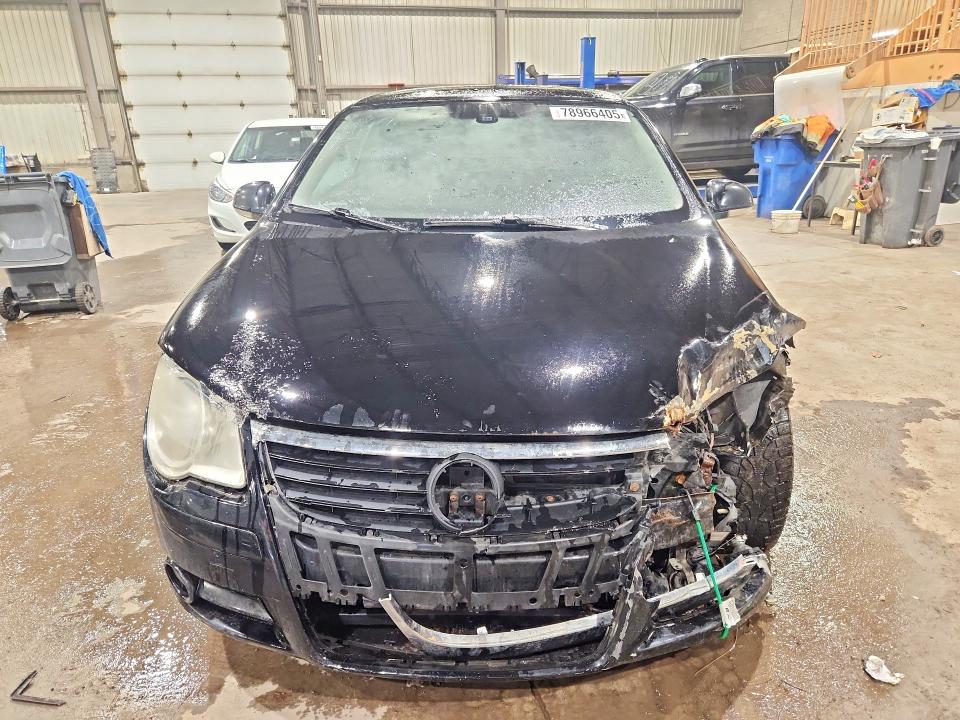 2007 Volkswagen Eos VIN WVWFA71F27V038801 COPART salvage auction — FRONT END, Qc - Gravement Accidente, sold $375 on 2026-07-07 (photo 5)