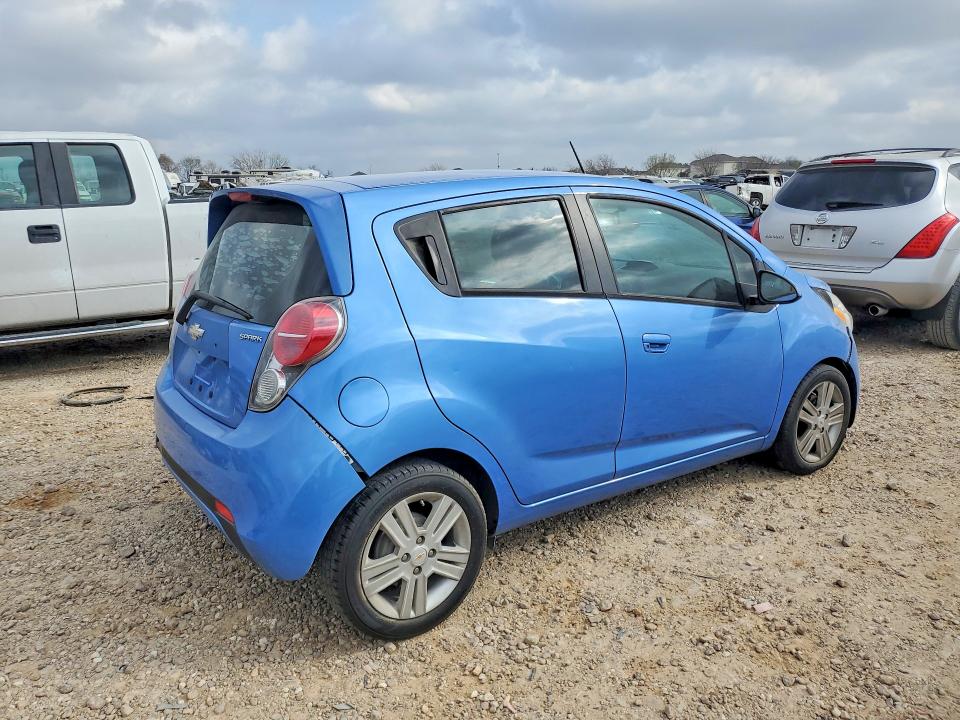 2015 Chevrolet Spark VIN KL8CB6S94FC743167 COPART salvage auction — FRONT END, Tx - Salvage Vehicle Title, sold $900 on 2026-07-02 (photo 3)