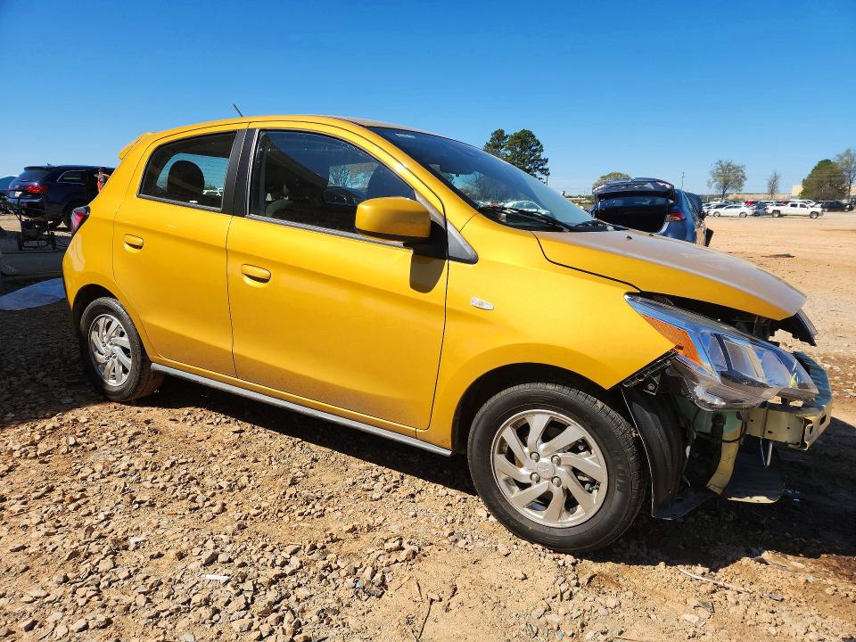 2024 Mitsubishi Mirage VIN ML32AUHJ3RH010971 COPART salvage auction — FRONT END, Al - Cert Of Title-Salvage Title, sold $1,400 on 2026-07-15 (photo 4)