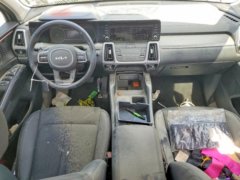 2023 Kia Sorento VIN KNDRHDLG0P5175166 COPART salvage auction — WATER/FLOOD, In - Cert Of Title-Salvage Flood, sold $200 on 2026-07-24 (photo 8)