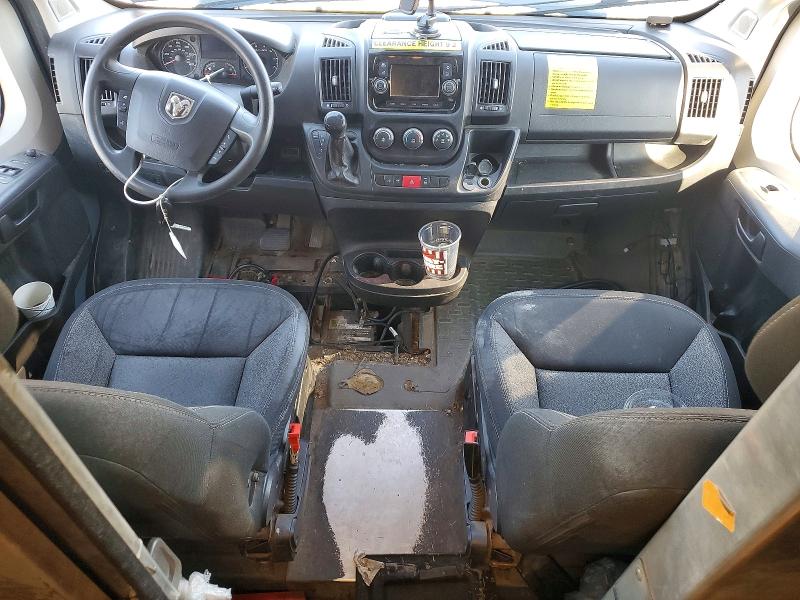 2020 Ram Promaster 3500 VIN 3C6URVJG8LE143975 COPART salvage auction — FRONT END, Pa - Cert Of Title, sold $5,291 on 2026-07-20 (photo 8)