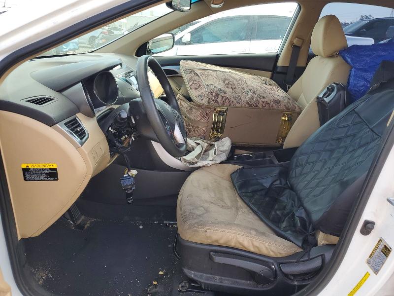 2013 Hyundai Elantra VIN 5NPDH4AE5DH256283 COPART salvage auction — VANDALISM, Salvage Title, sold $850 on 2026-07-30 (photo 7)