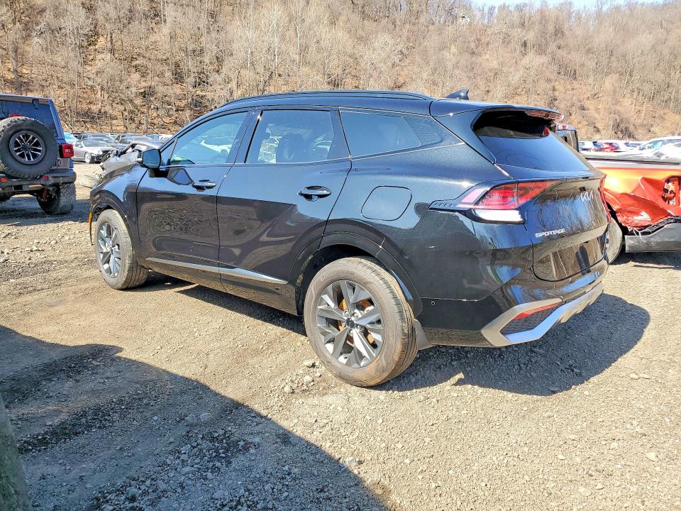 2025 Kia Sportage hybrid VIN KNDPXCDG9S7259521 COPART salvage auction — FRONT END, Nj - Cert Of Title-Salvage, sold $9,000 on 2026-07-03 (photo 2)