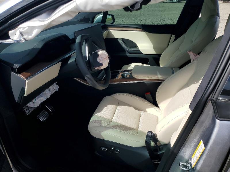 2024 Tesla Model x VIN 7SAXCDE58RF449249 COPART salvage auction — FRONT END, Wv - Salvage Certificate, sold $13,800 on 2026-07-09 (photo 7)