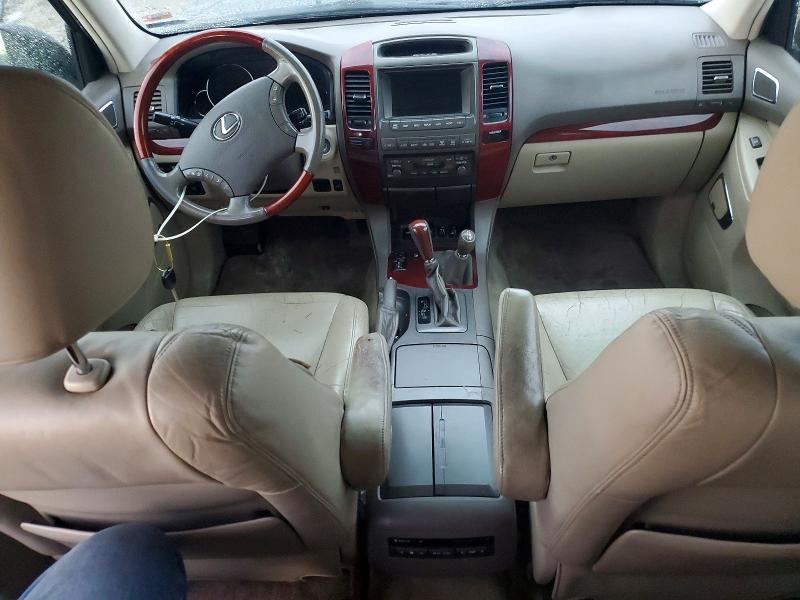 2009 Lexus Gx VIN JTJBT20X490179002 COPART salvage auction — FRONT END, Mo - Salvage Certificate Of Title, sold $4,450 on 2026-07-09 (photo 8)