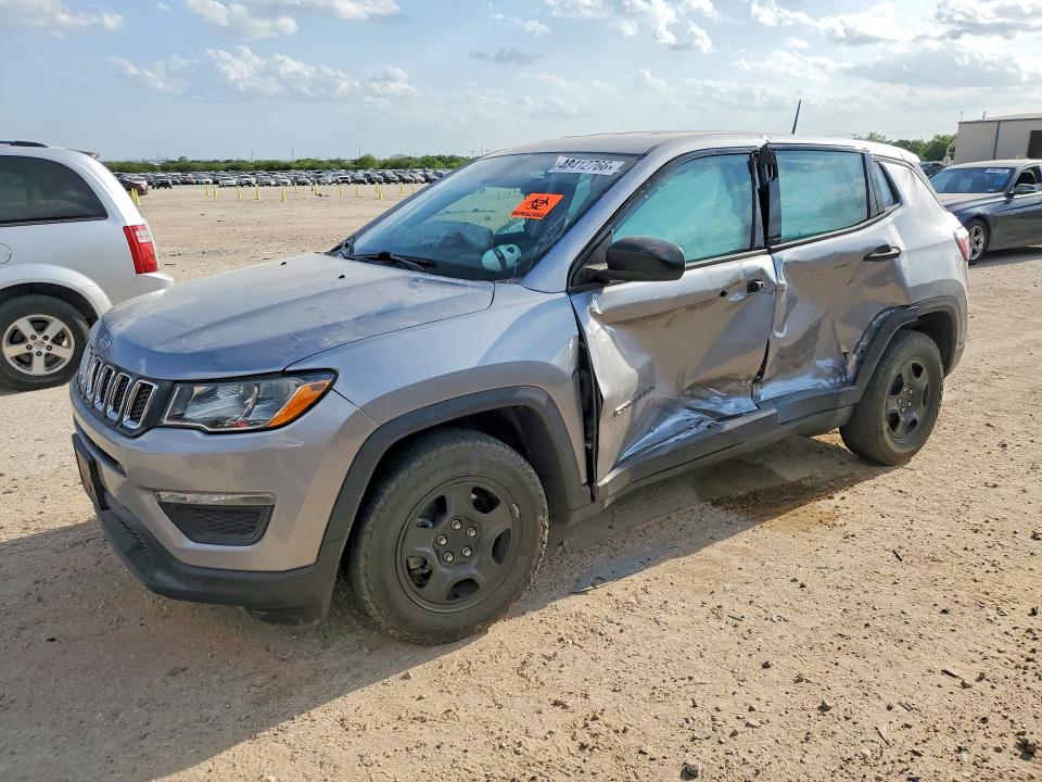 2018 Jeep Compass VIN 3C4NJCAB1JT488237 — COPART salvage auction photo
