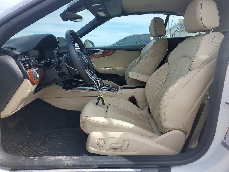 2021 Audi A5 VIN WAUWAGF54MN007364 COPART salvage auction — REAR END, Salvage Title, sold $14,500 on 2026-07-22 (photo 7)