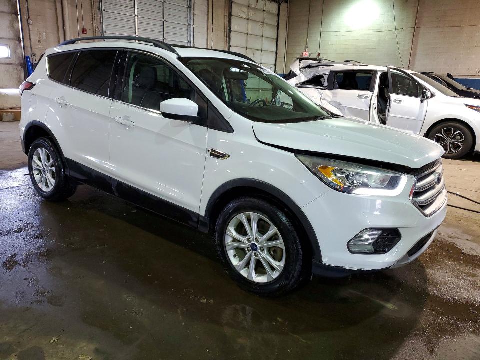 2018 Ford Escape VIN 1FMCU9HD2JUB87633 COPART salvage auction — FRONT END, Mi - Certificate Of Title, sold $4,750 on 2026-07-03 (photo 4)